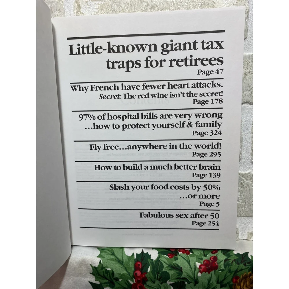 THE COMPLETE BOOK OF RETIREMENT SECRETS Board Room Inc Hardcover